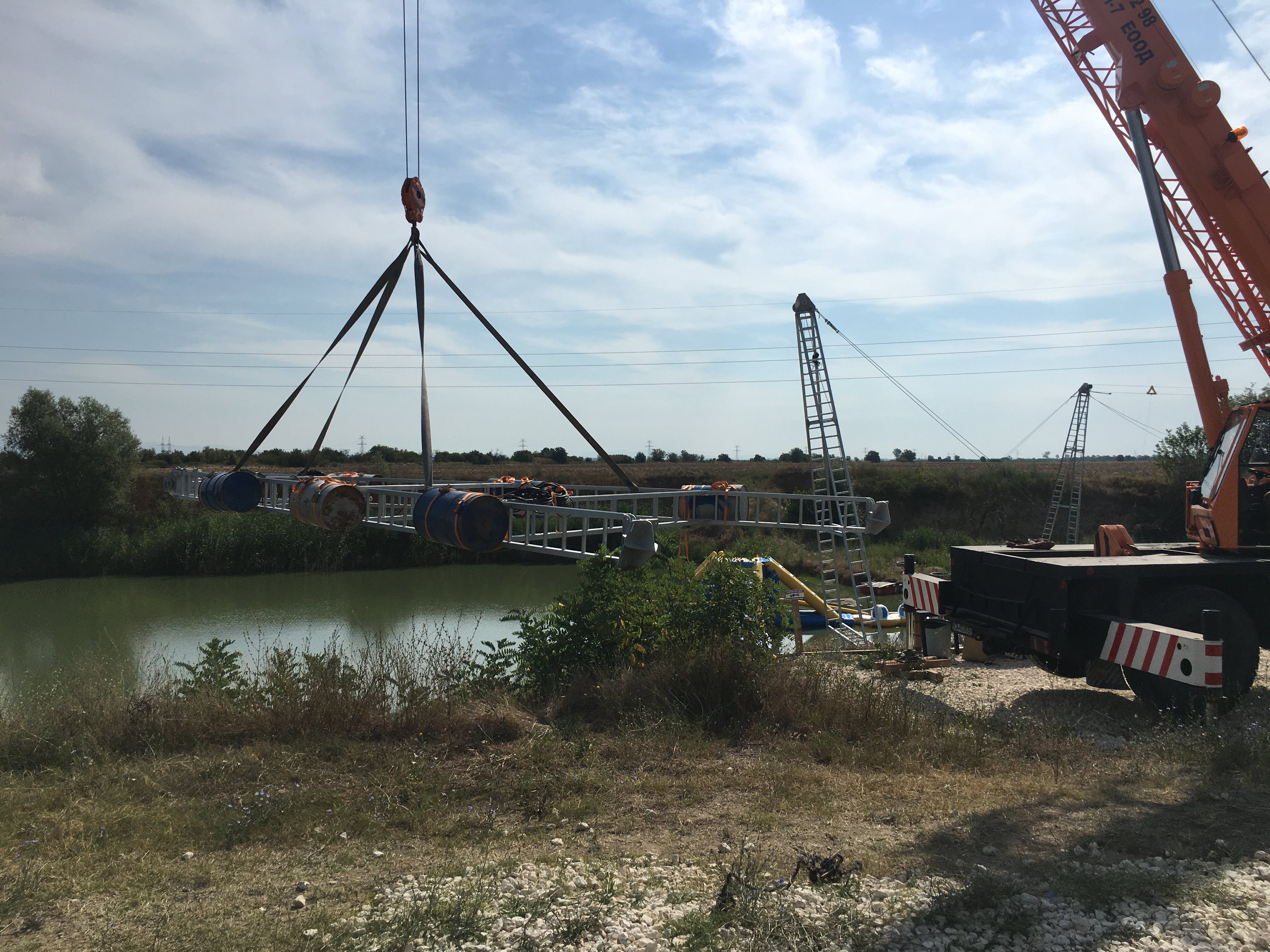 WakeParkX Plovdiv tower closeup