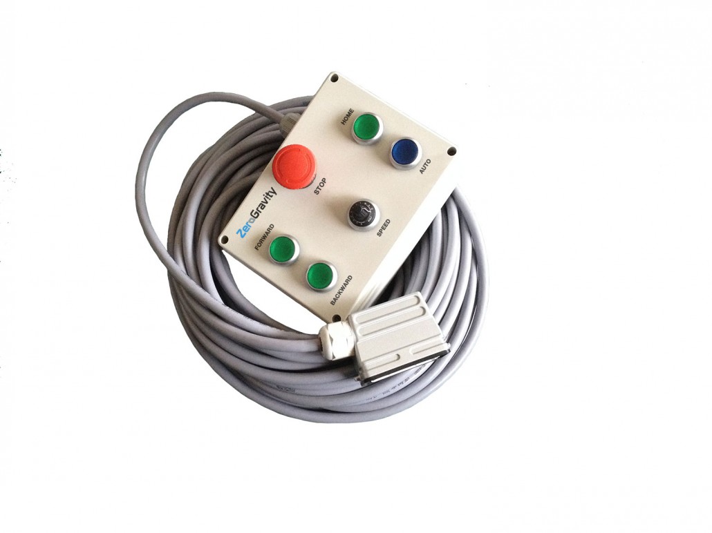 Siemens PLC controller inside the Zero Gravity control cabinet